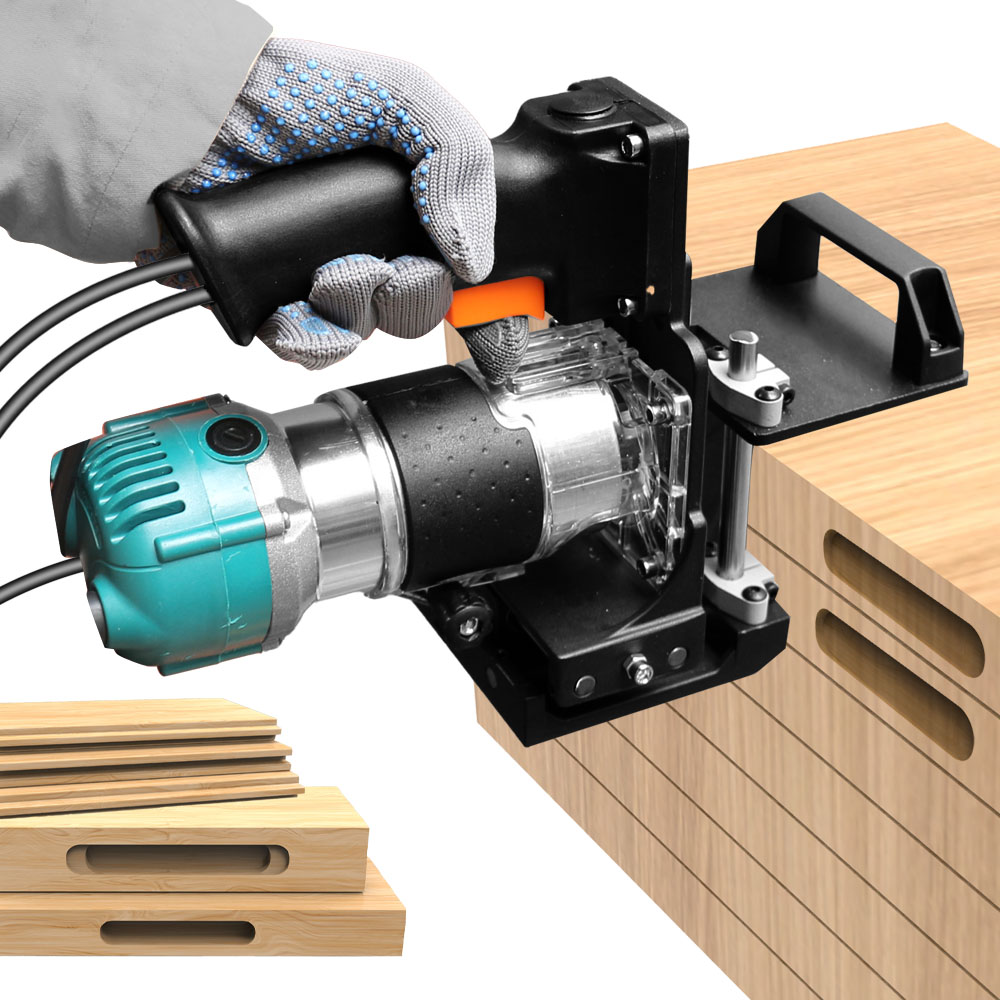 Woodworking Jointer - 2 In 1 Invisible Fastener Opening