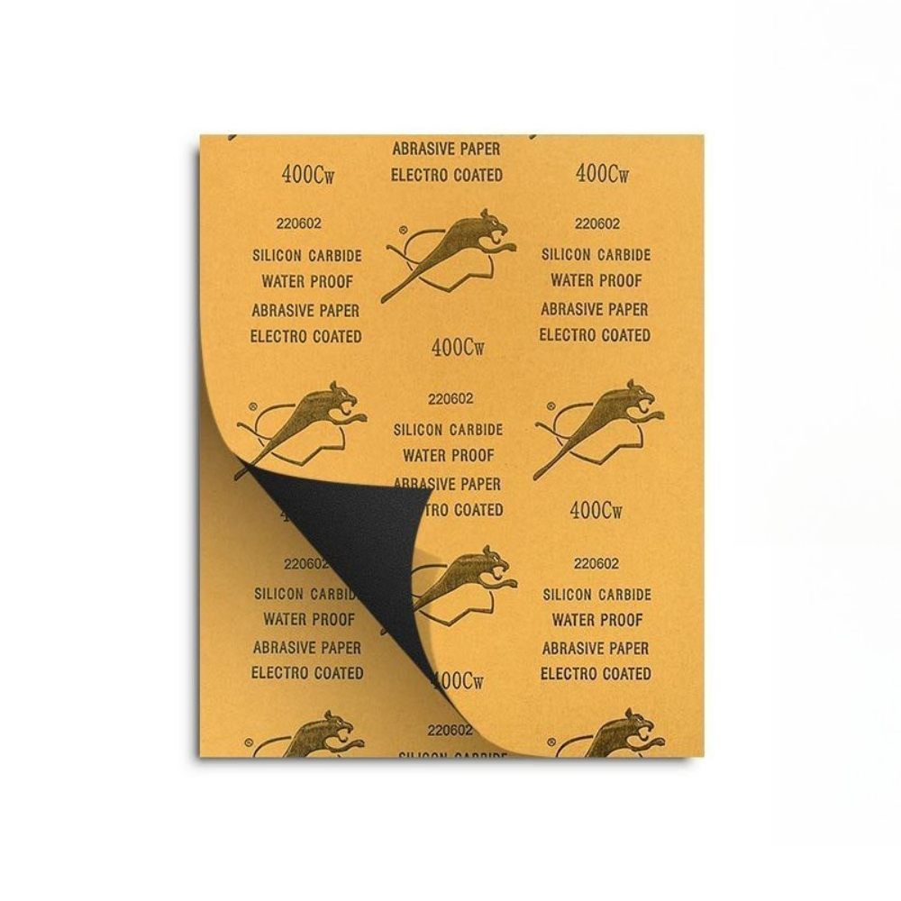 Furniture And Woodworking - 100pcs:60#-2000#Sandpaper; silicon carbide; water grinding paper;