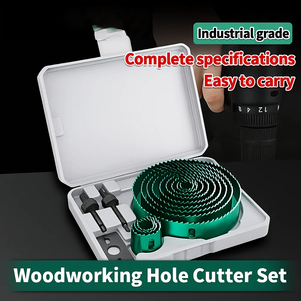 Woodworking Drill - 19-127mm Hole Saw Cutting Set Saw