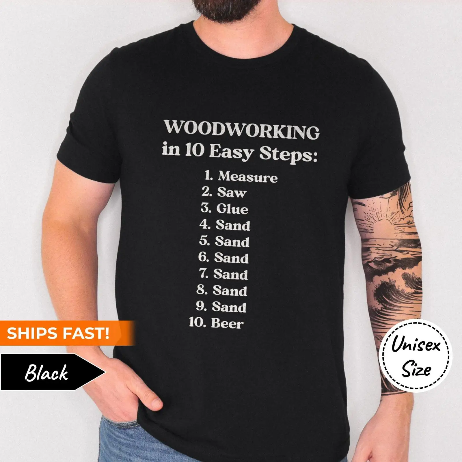 Woodworking Teacher - Funny Woodworking 10 Easy Steps T