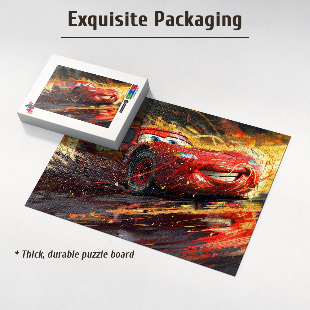 Disney Cars Red Lightning McQu - Woodworking Jigsaw recensione e prezzo