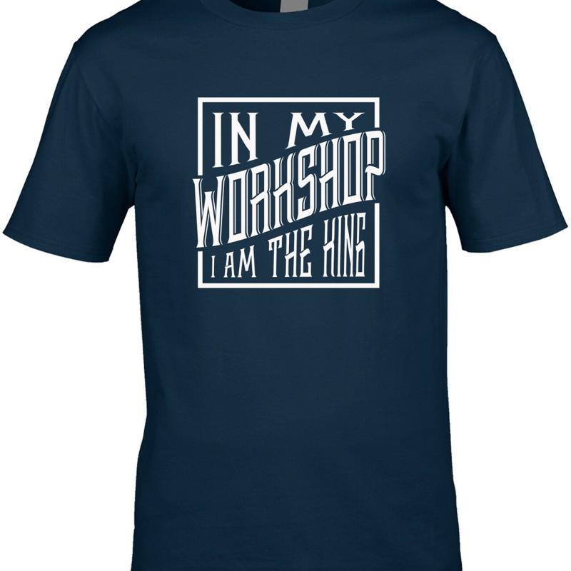In My Workshop I Am King Mens  - Woodworking Jokes recensione e prezzo