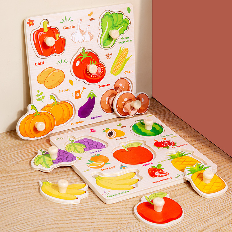 Montessori Wooden Puzzles Toys - Woodworking Jigsaw recensione e prezzo