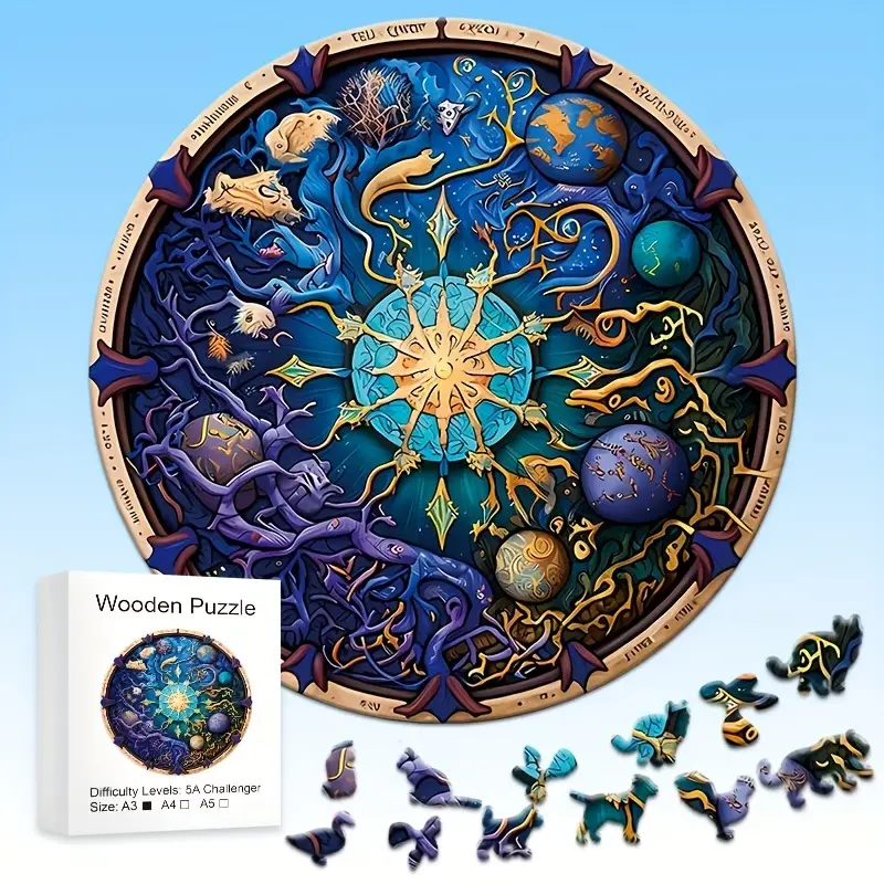 Wooden Jigsaw Puzzles for Adul - Woodworking Jigsaw recensione e prezzo
