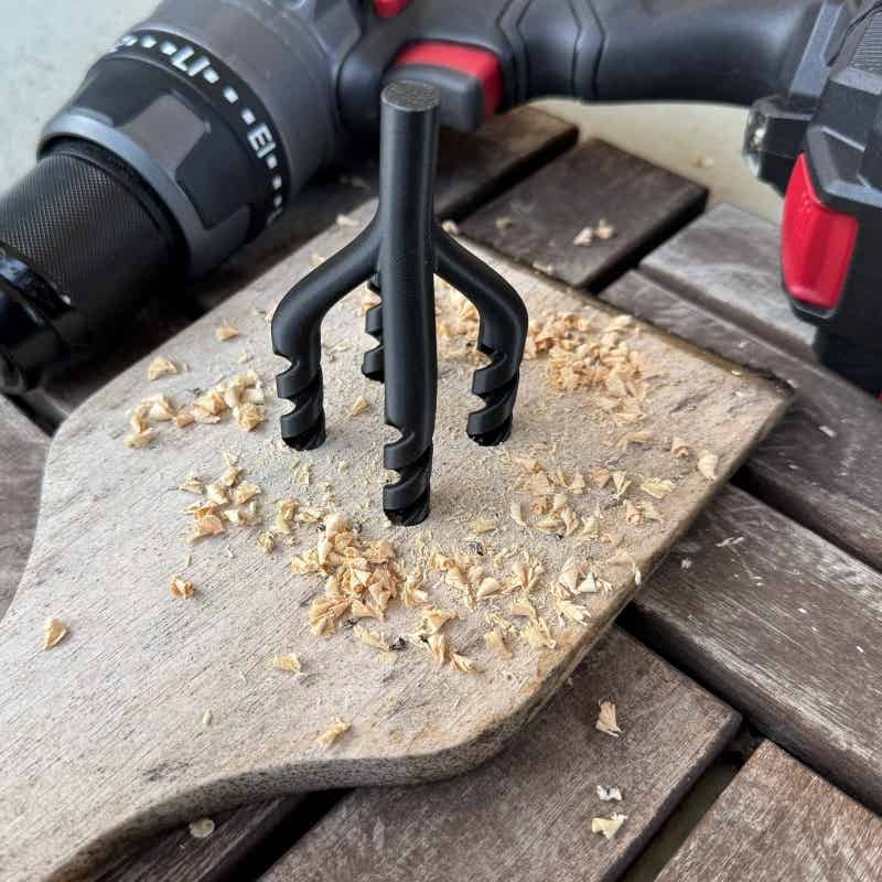 Four Head Square Drill Bit Fun - Woodworking Jokes recensione e prezzo