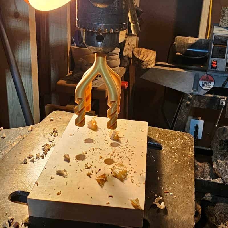 Four Head Square Drill Bit Fun - Woodworking Jokes recensione e prezzo