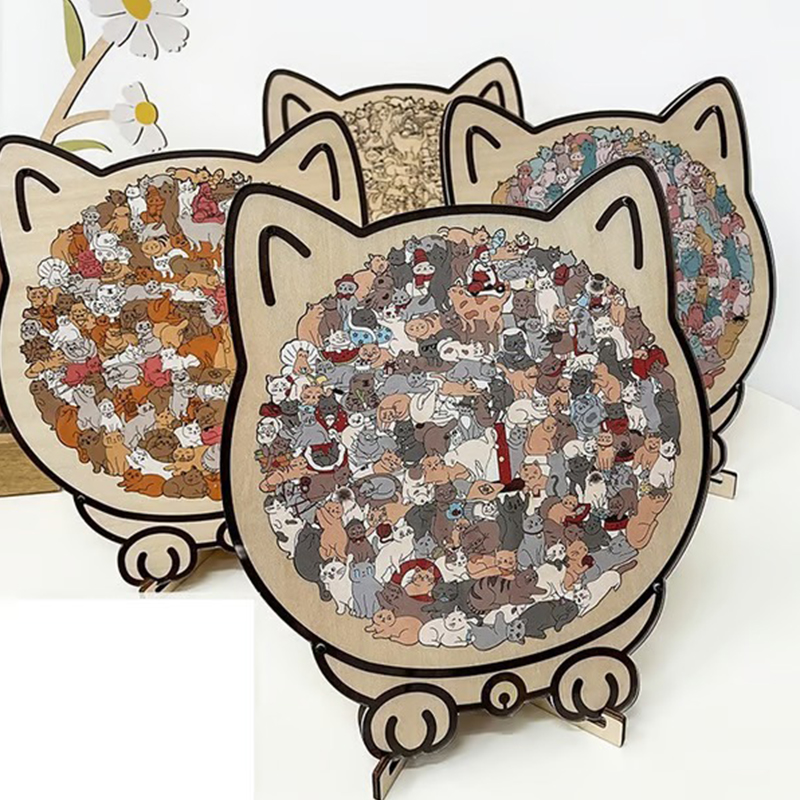 135-Piece Morandi Color Cat-Sh - Woodworking Jigsaw recensione e prezzo