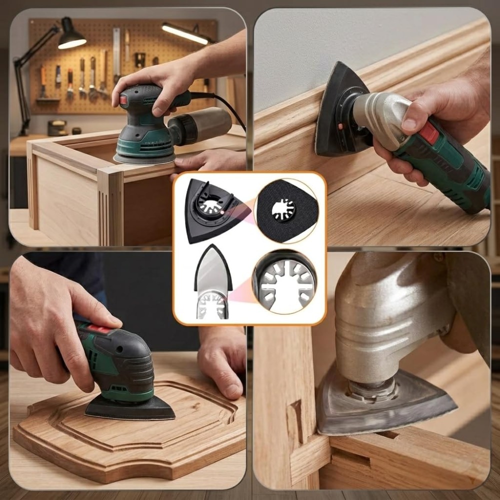 Multitool Sanding Pads for Det - Furniture And Woodworking recensione e prezzo
