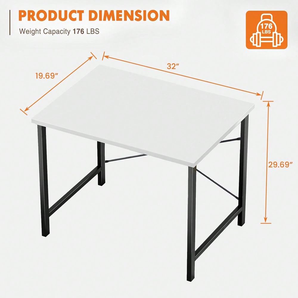 Desk, Small Office 32 Inch Wri - Woodworking Teacher recensione e prezzo