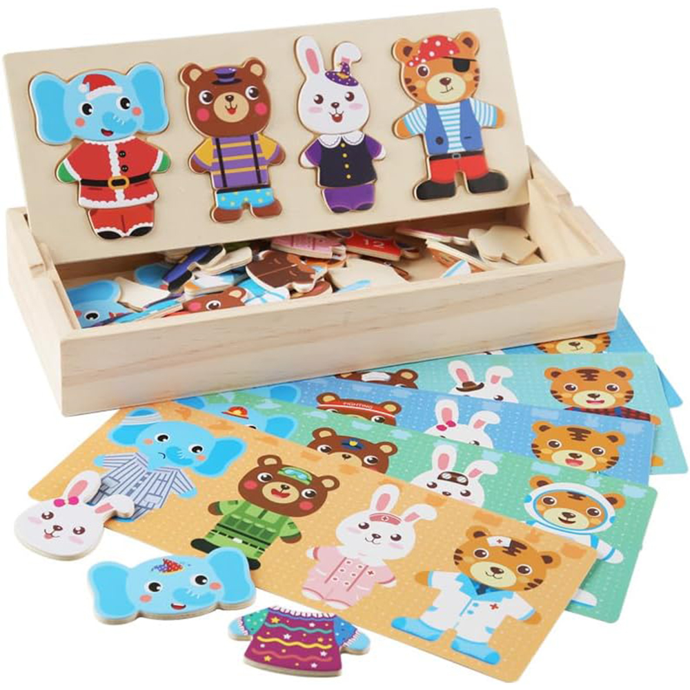 Wooden Jigsaw Bear Family Puzz - Woodworking Jigsaw recensione e prezzo