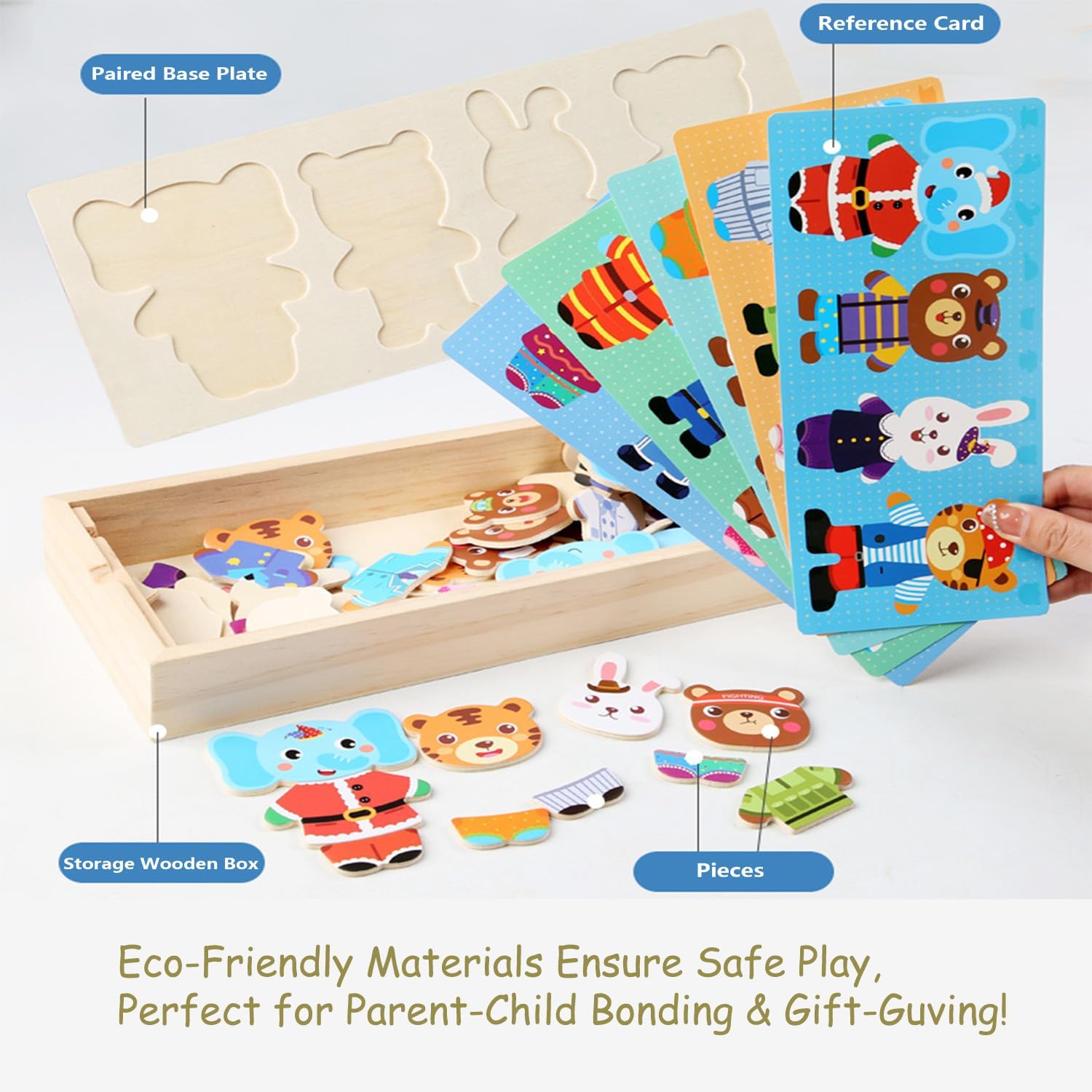 Wooden Jigsaw Bear Family Puzz - Woodworking Jigsaw recensione e prezzo