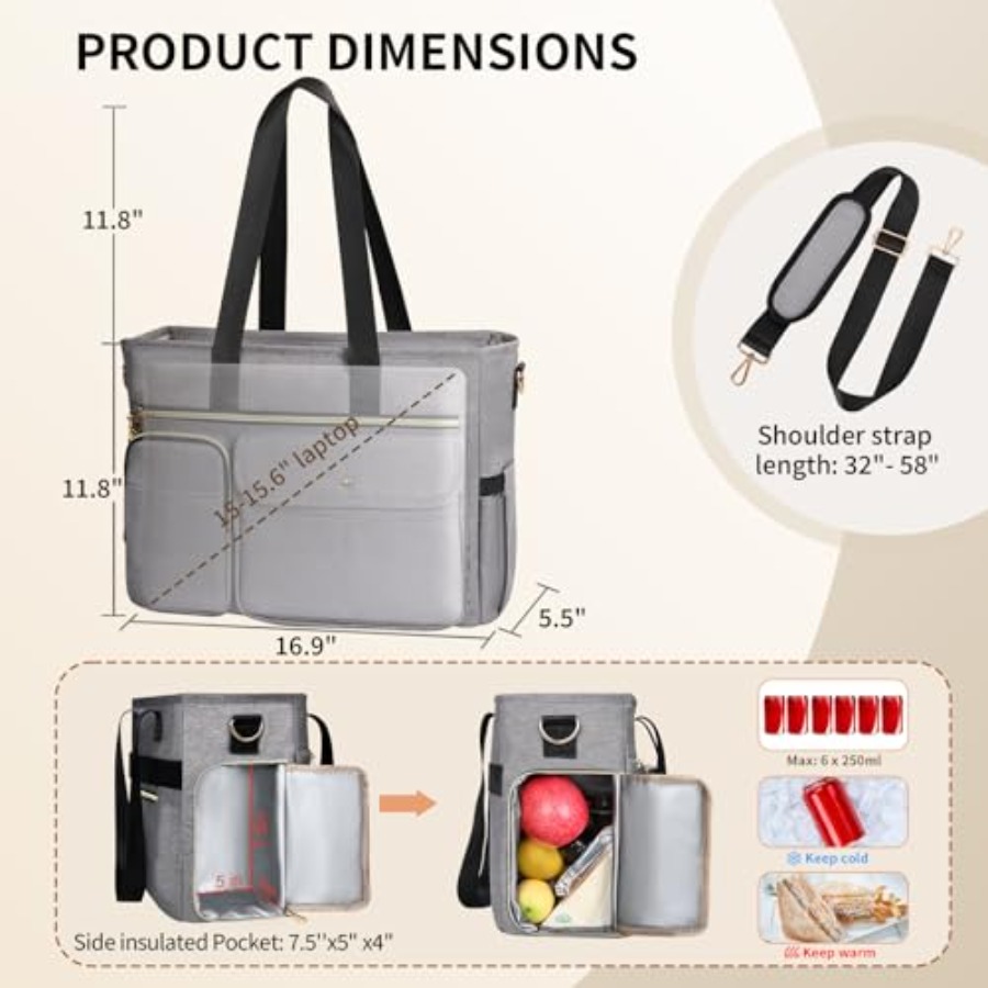 Teacher Tote Bag for Women 2Pc - Woodworking Teacher recensione e prezzo