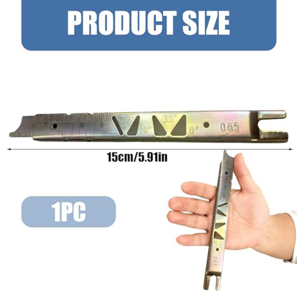 1pcs Chainsaw Depth Gauge File - Woodworking Videos recensione e prezzo