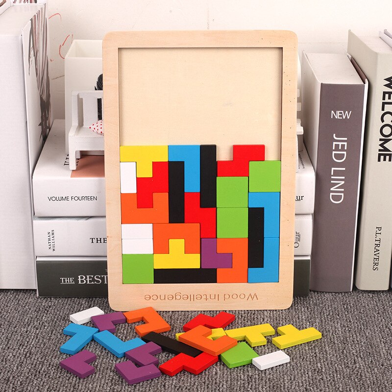 New 1 Set Wooden Blocks Puzzle - Woodworking Jigsaw recensione e prezzo