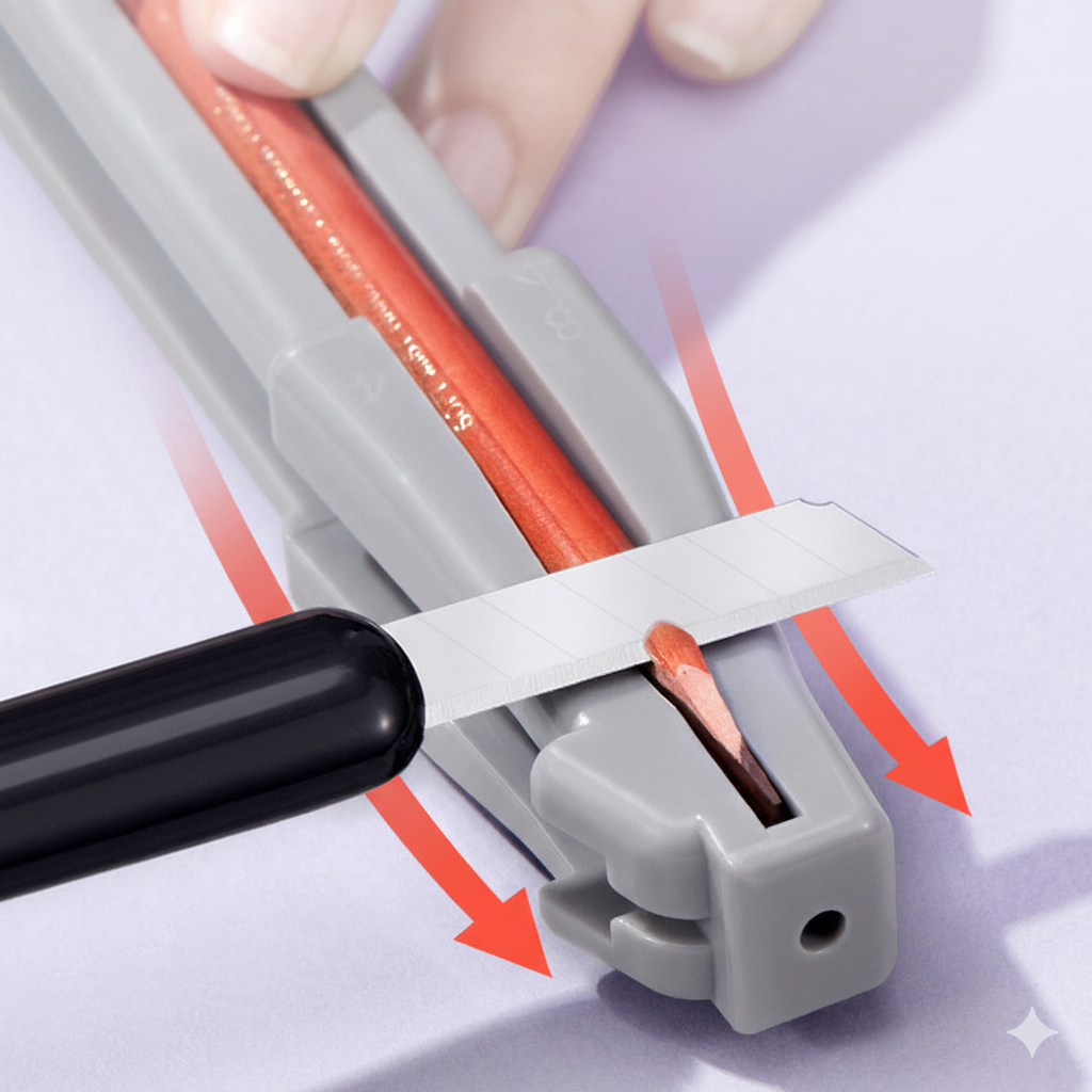 Wooden Eyebrow Pencil Sharpene - Woodworking Tool recensione e prezzo