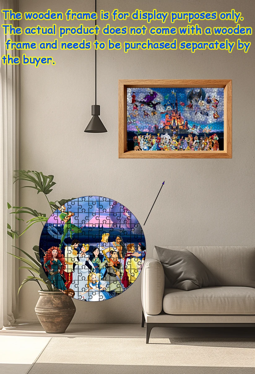 Disney Princess Puzzle 108/200 - Woodworking Jigsaw recensione e prezzo