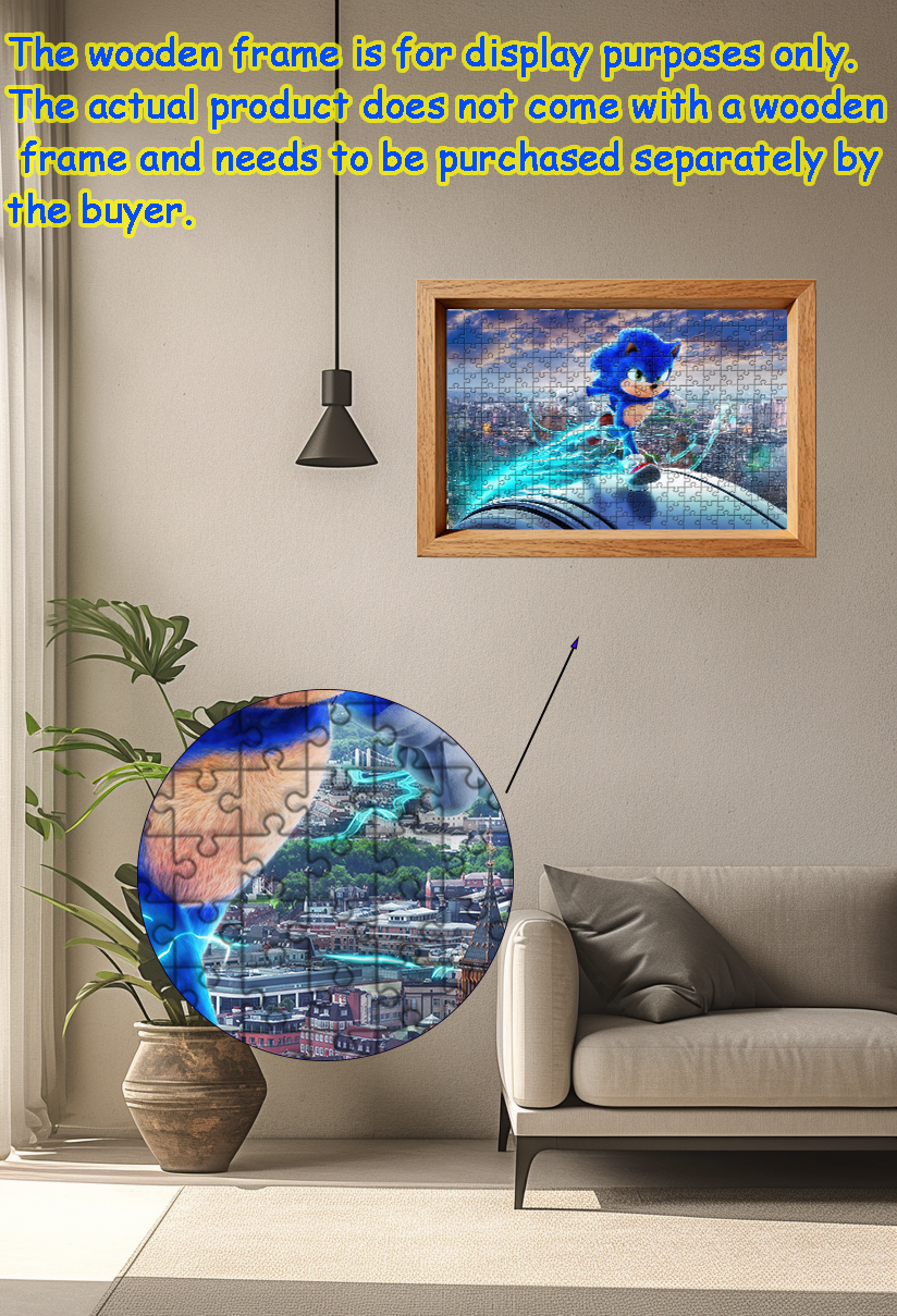 Sonic the Hedgehog Jigsaw Puzz - Woodworking Jigsaw recensione e prezzo