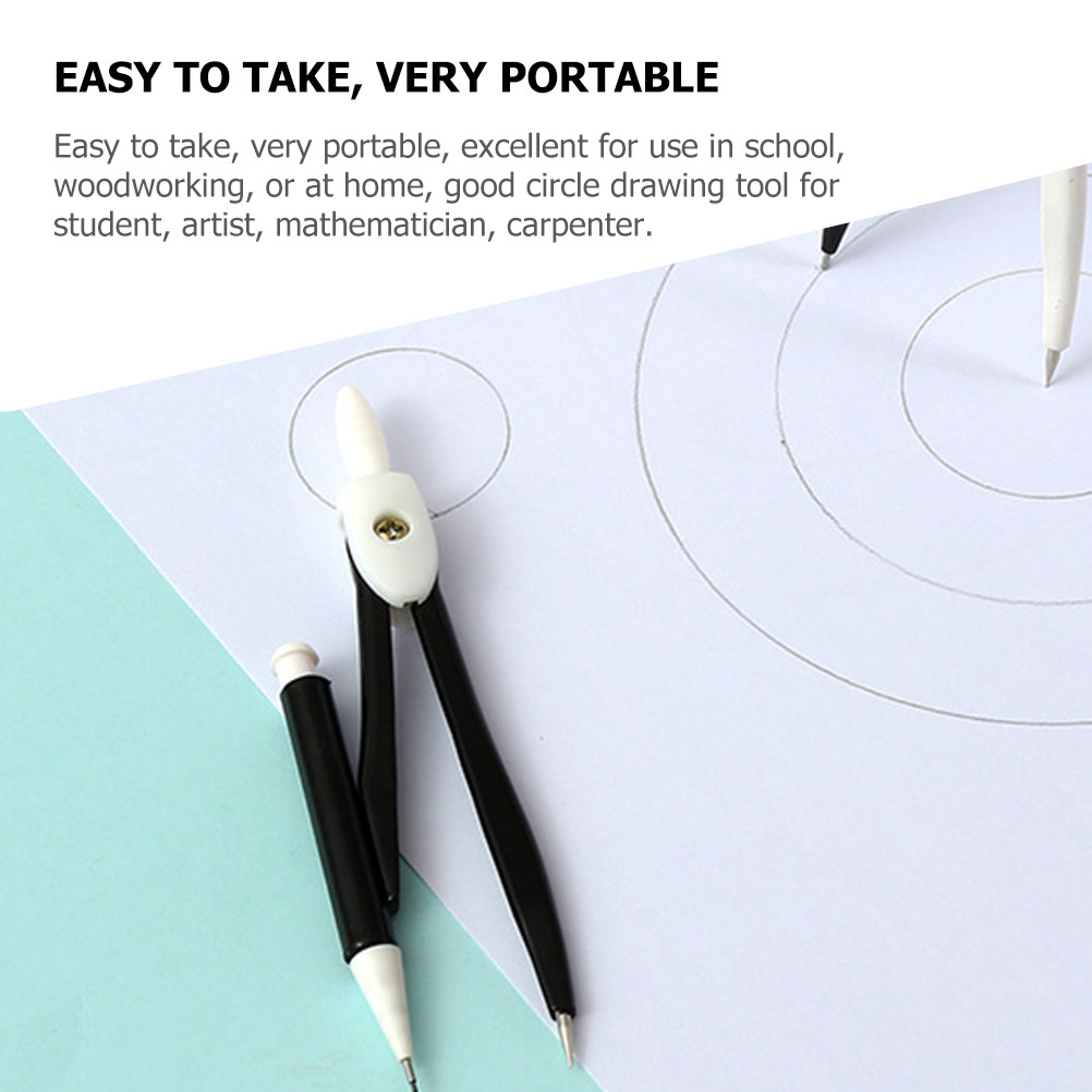 6Sets Geometry Compass Metal D - Woodworking Teacher recensione e prezzo