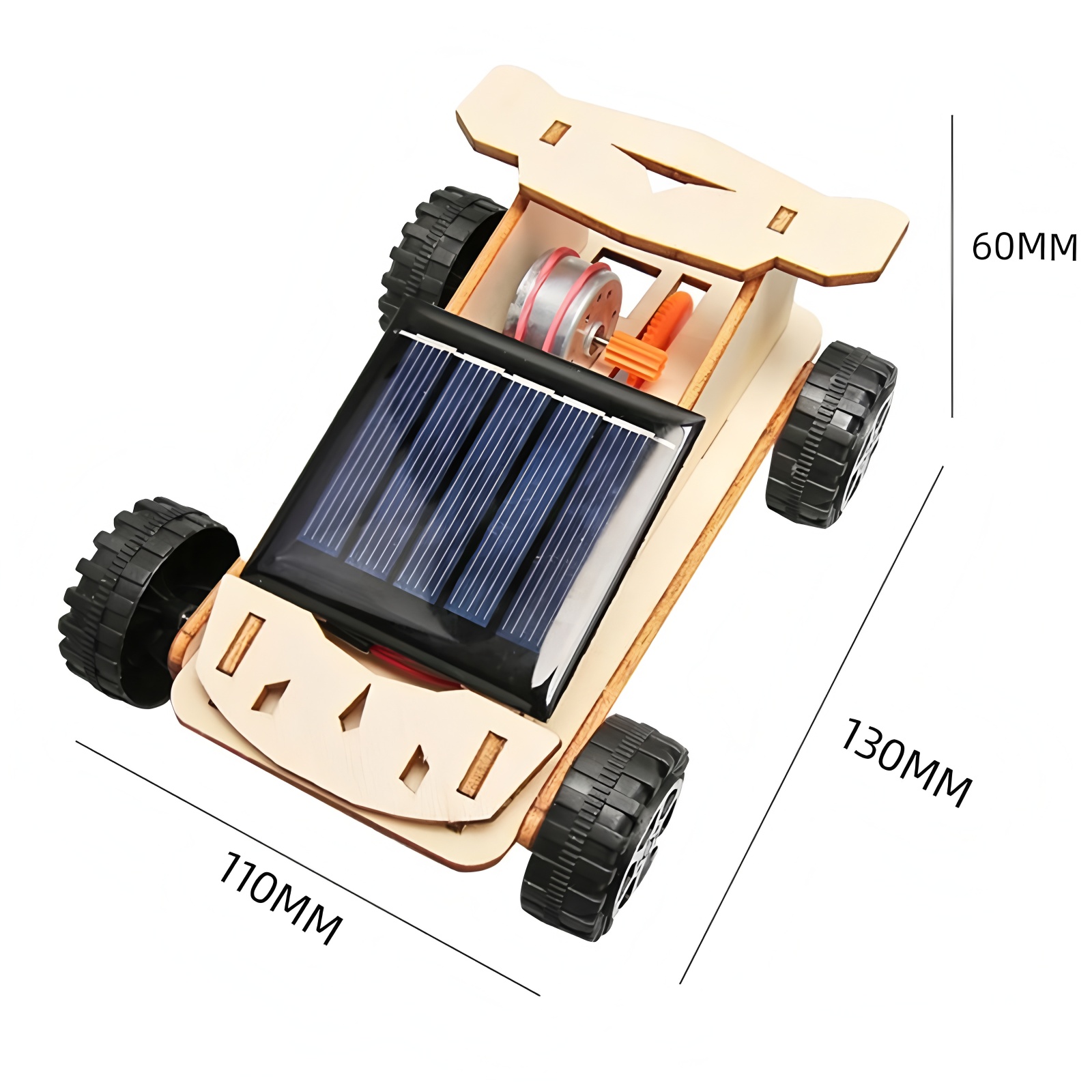 Solar-powered cars, children's - Woodworking Jigsaw recensione e prezzo