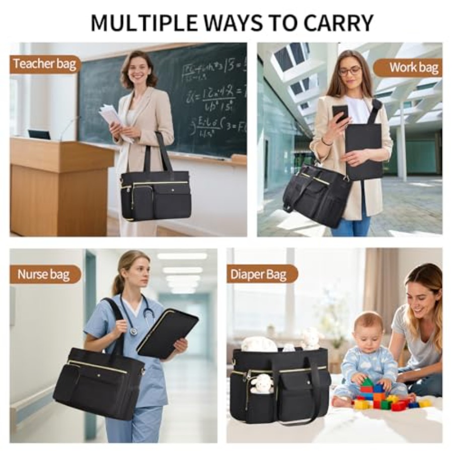 Women Teacher Tote Bag 2Pcs, ' - Woodworking Teacher recensione e prezzo