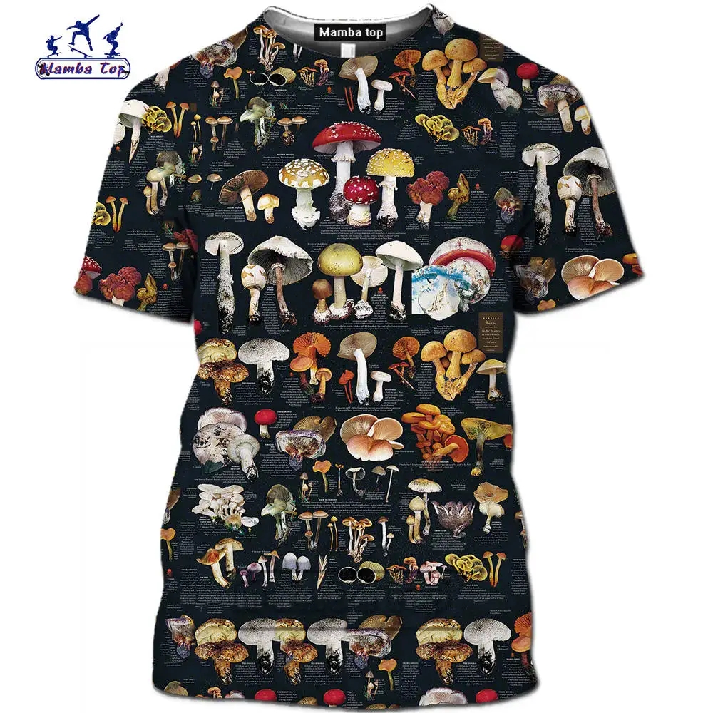 Men T-shirt Retro Mushroom Tee - Woodworking Brand recensione e prezzo