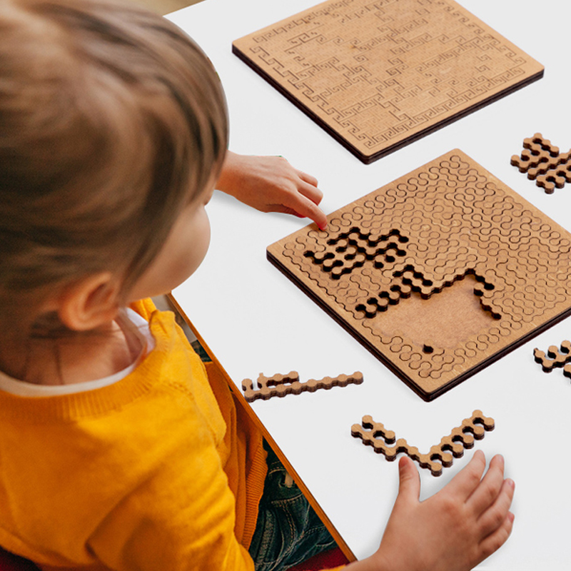 Impossible Wooden Puzzle IQ Pu - Woodworking Jigsaw recensione e prezzo