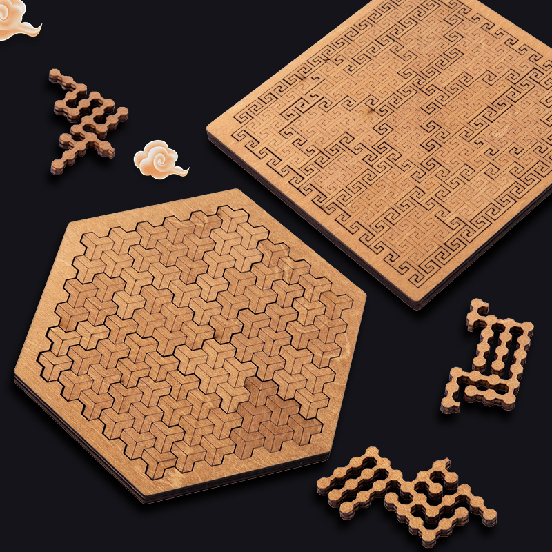 Impossible Wooden Puzzle IQ Pu - Woodworking Jigsaw recensione e prezzo