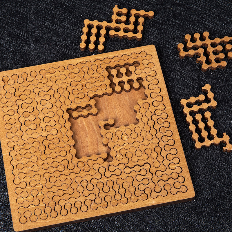Impossible Wooden Puzzle IQ Pu - Woodworking Jigsaw recensione e prezzo