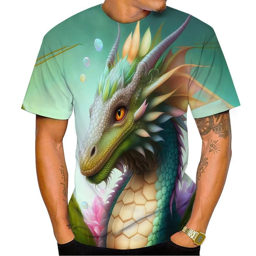 Summer New Men's Top 3D Printe - Woodworking Brand recensione e prezzo