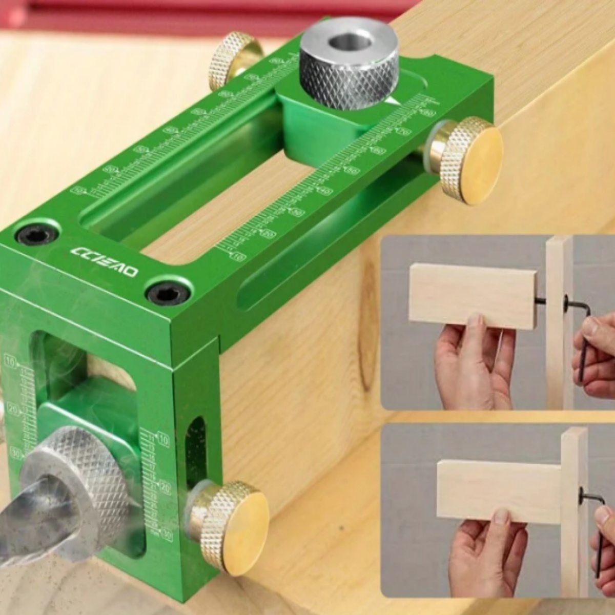 Screw Jig 2-in-1 Adjustable Wo - Woodworking Drill recensione e prezzo