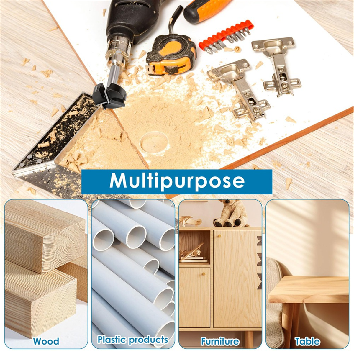 ABNJ Bit for Woodworking, Trip - Woodworking Drill recensione e prezzo