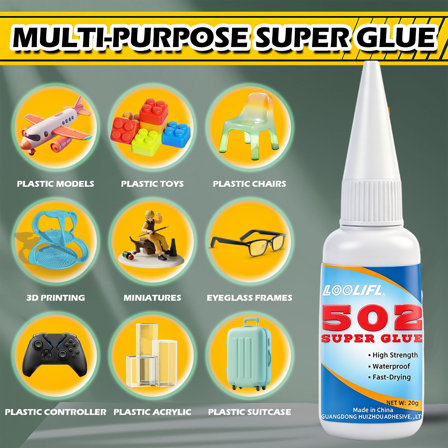 LOOLIFL502 Super Glue extra st - Woodworking Tool recensione e prezzo