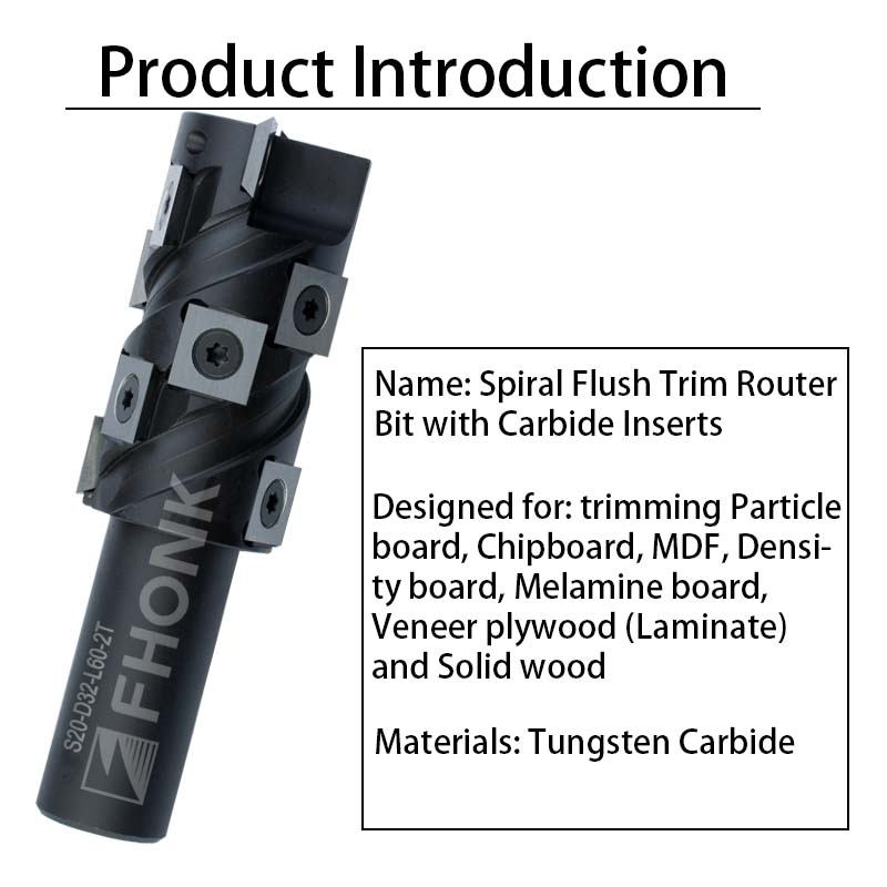 20mm Shank Flush Trim Router B - Woodworking Tool recensione e prezzo