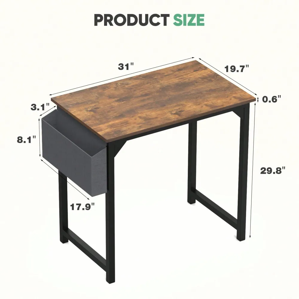 Computer Small Desk, Office 32 - Woodworking Teacher recensione e prezzo