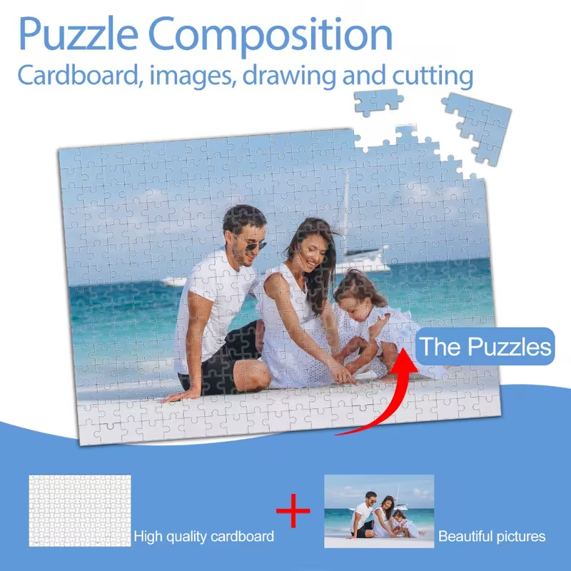 Personalized Custom Photo Puzz - Woodworking Jigsaw recensione e prezzo