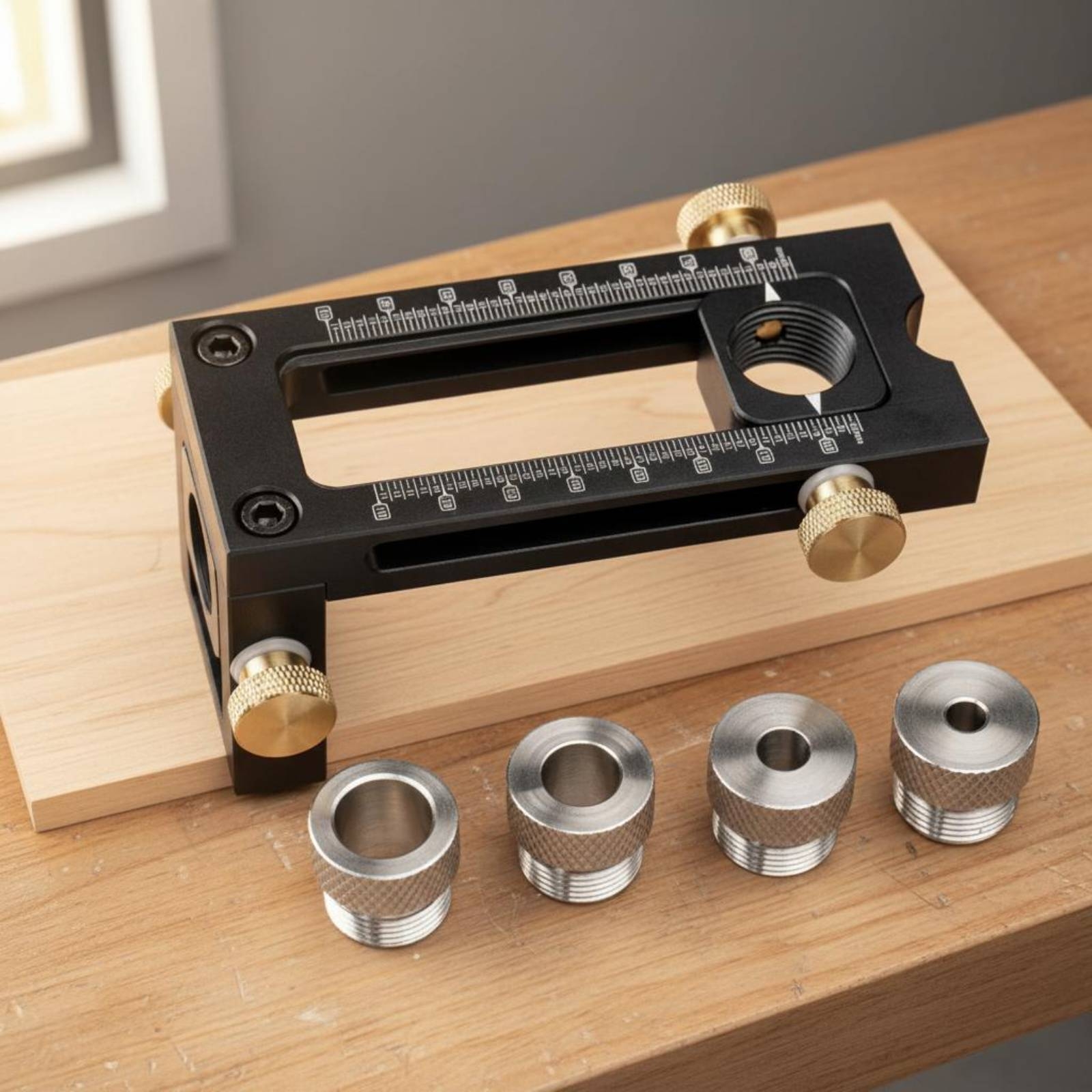 Adjustable Drilling Guide Meas - Furniture And Woodworking recensione e prezzo