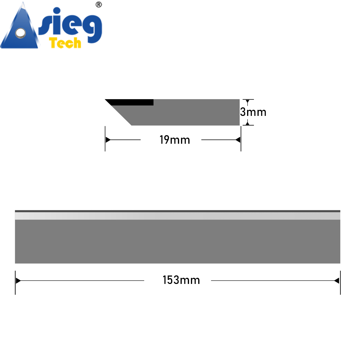 153×19×3mm Planer Blades Joint - Woodworking Jointer recensione e prezzo