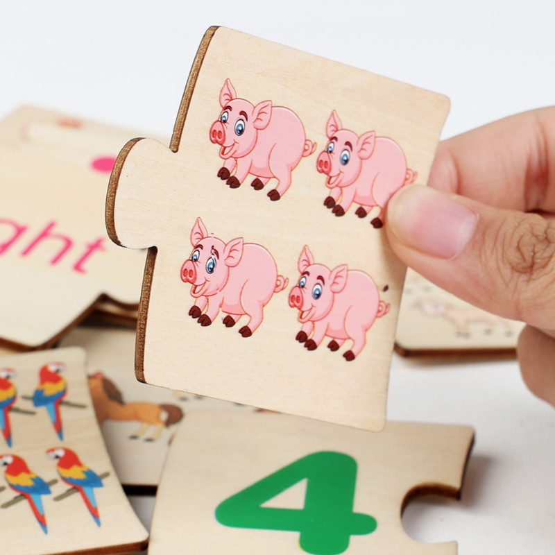 Children Iron Box Number Enlig - Woodworking Jigsaw recensione e prezzo