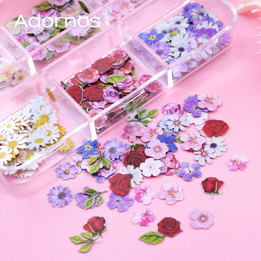 6 Grids Flowers Wood Pulp Chip - Woodworking Crafts recensione e prezzo