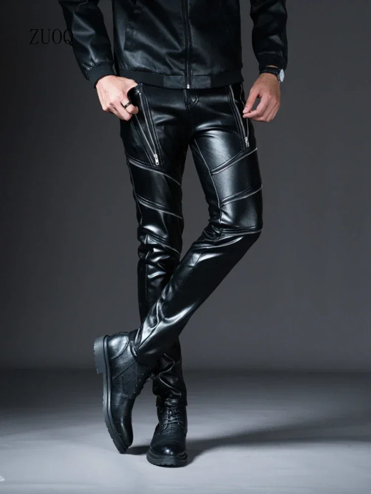 New Winter Mens Skinny Biker L - Woodworking Brand recensione e prezzo