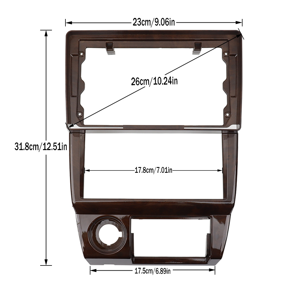 2 Din Car FRAME For 1997-2003  - Woodworking Crafts recensione e prezzo