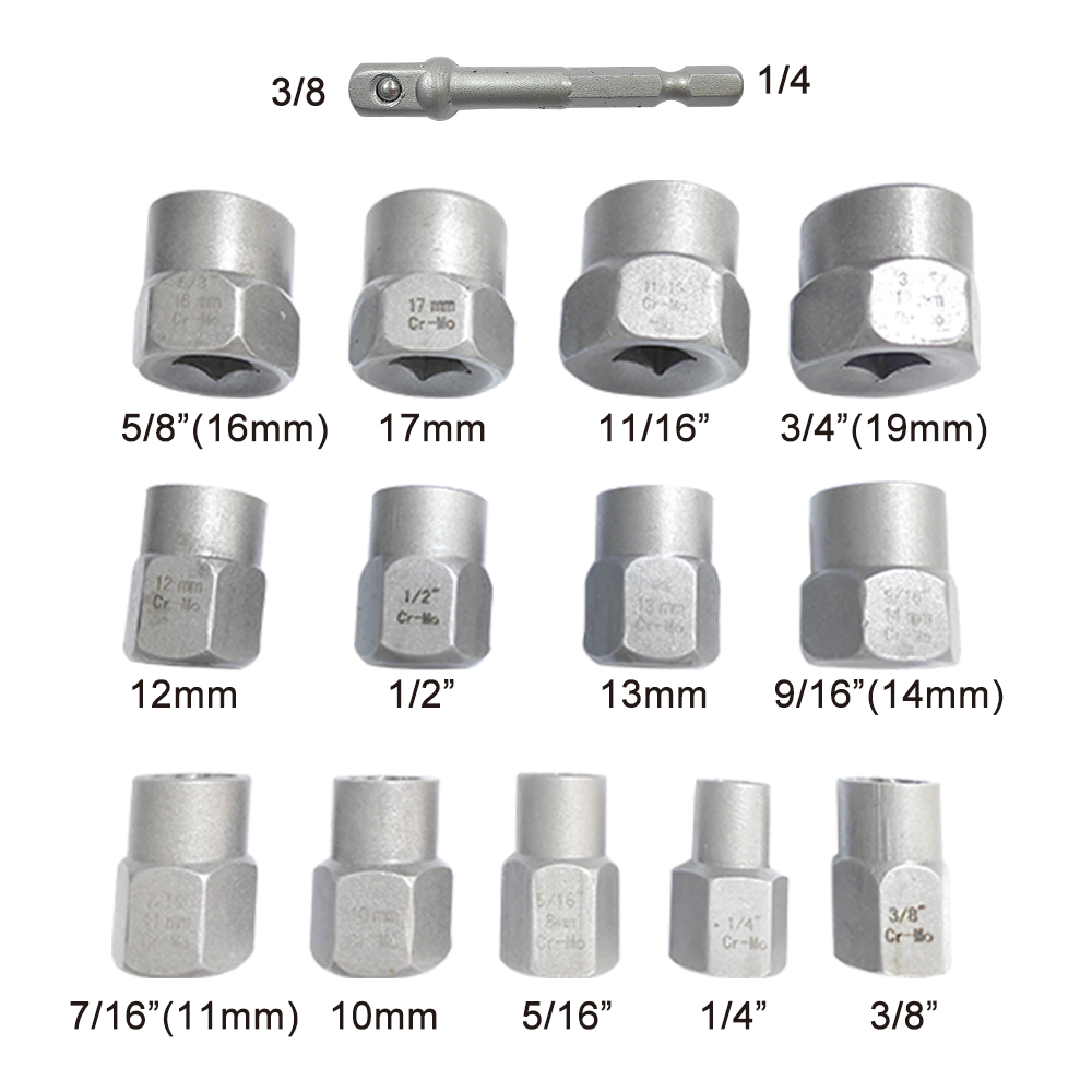 14pc damaged nut extractor sli - Woodworking Videos recensione e prezzo