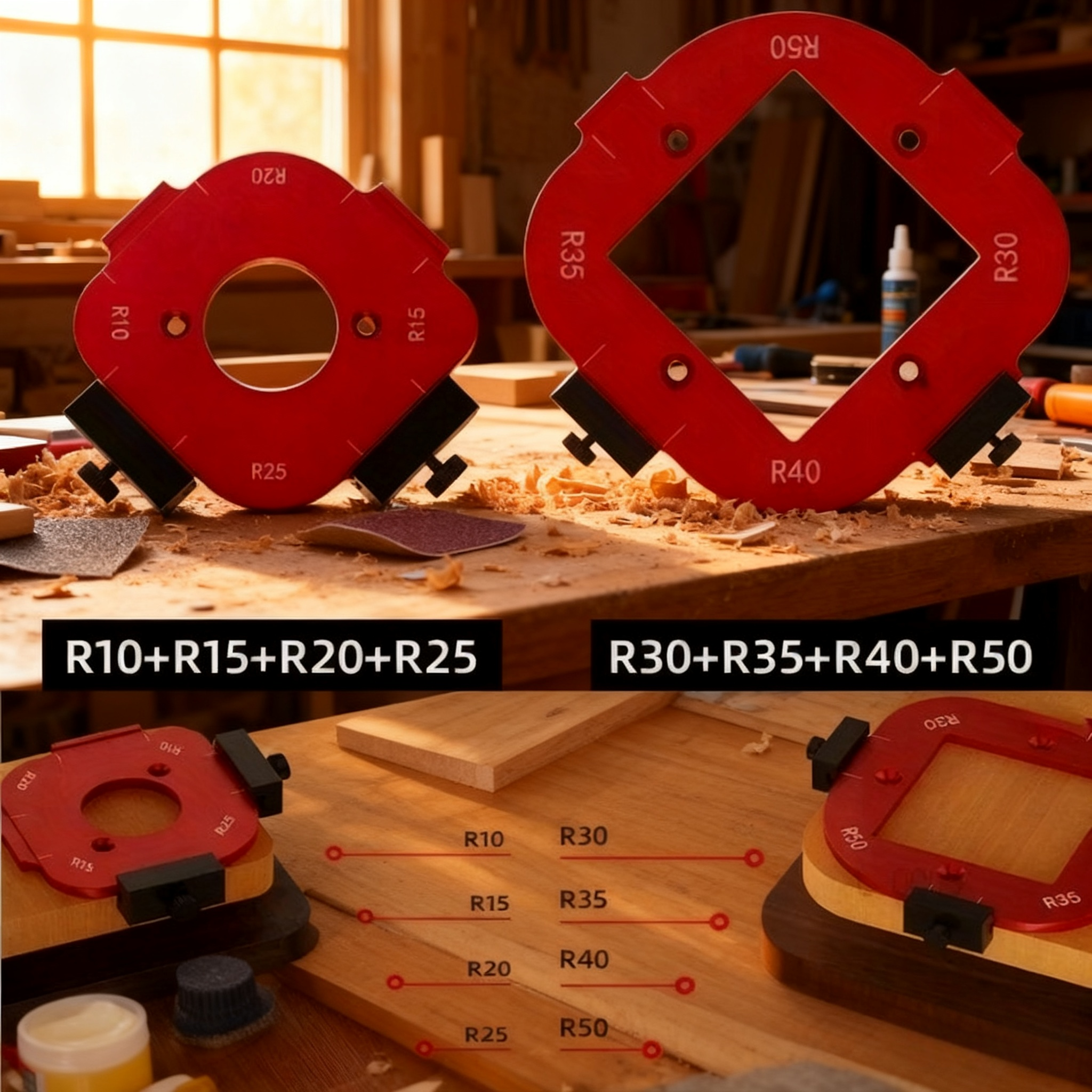 2pcs Woodworking Router Corner - Furniture And Woodworking recensione e prezzo